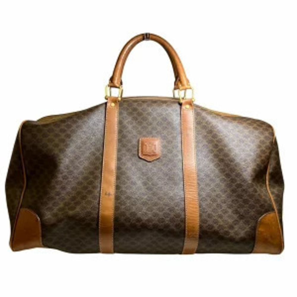 Celine Boston bag Macadam leather